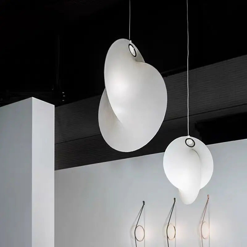 Janpanses Silk Chandelier Overlap Pendant lamp