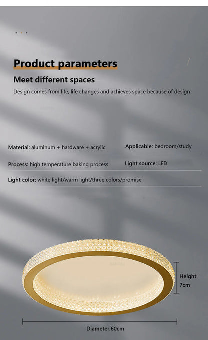 Modern LED Ceiling Lamp For Bedroom Living room Home Decoratioan Lighting Fixture Luster