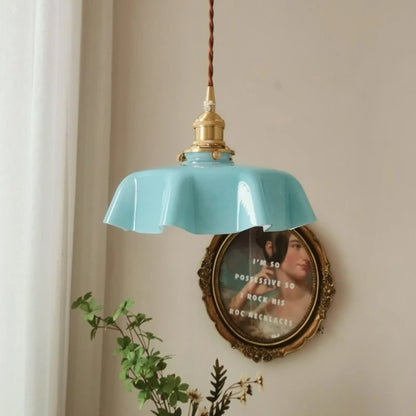 French Flower Pendant Light 
