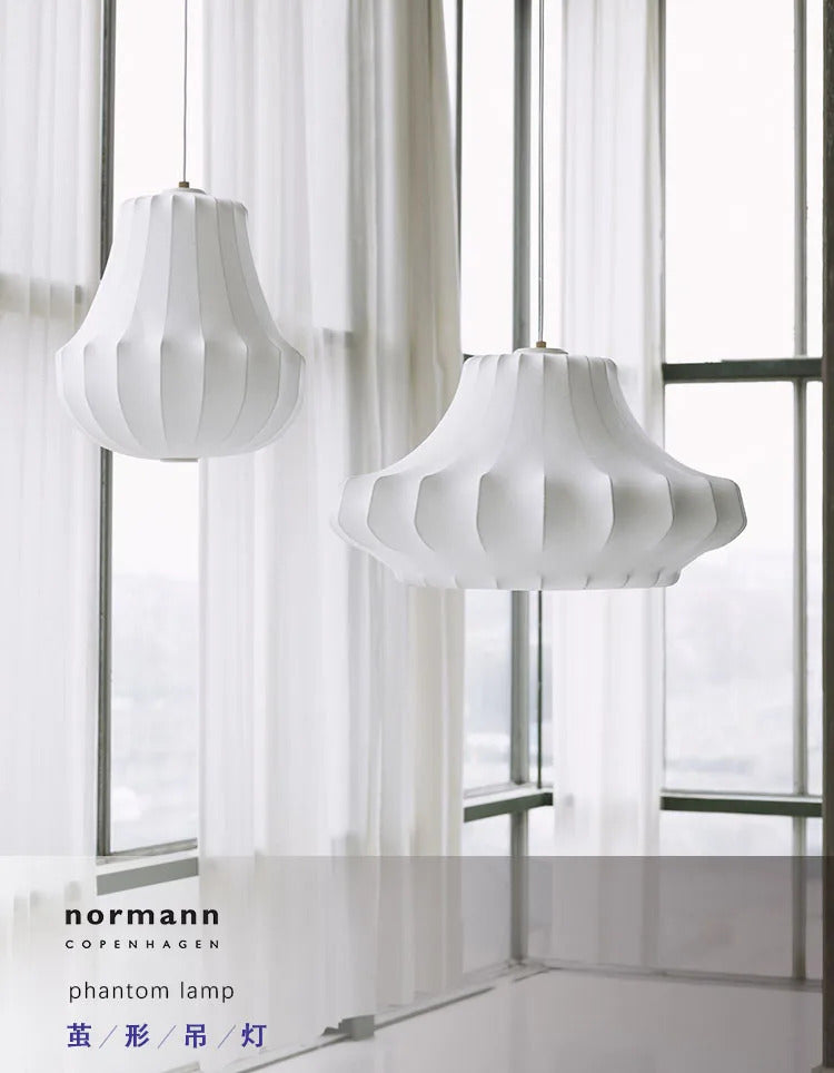 Creative Cocoon Pendant Lamp Wabi Sabi Style Pendant Light