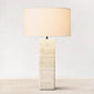 Simple modern cave stone table lamp, retro living room, hotel lobby display lighting fixtures