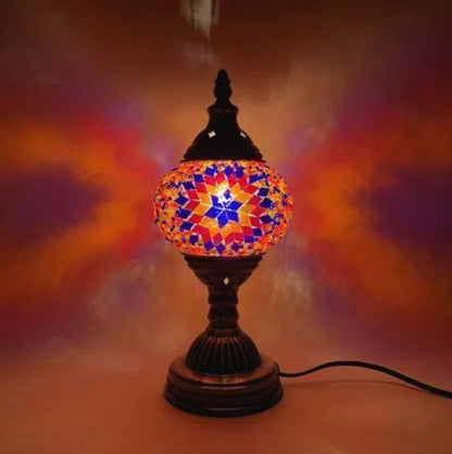 Turkish mosaic glass Table Lamp home bedside table lamp