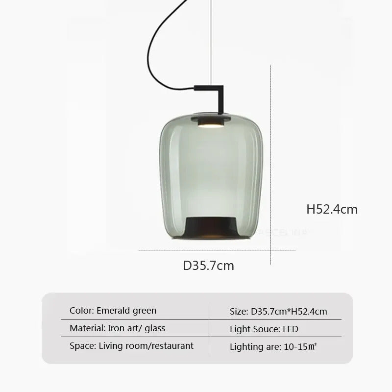 BROKIS DOUBLE Pendant Lamp bedroom bedside light