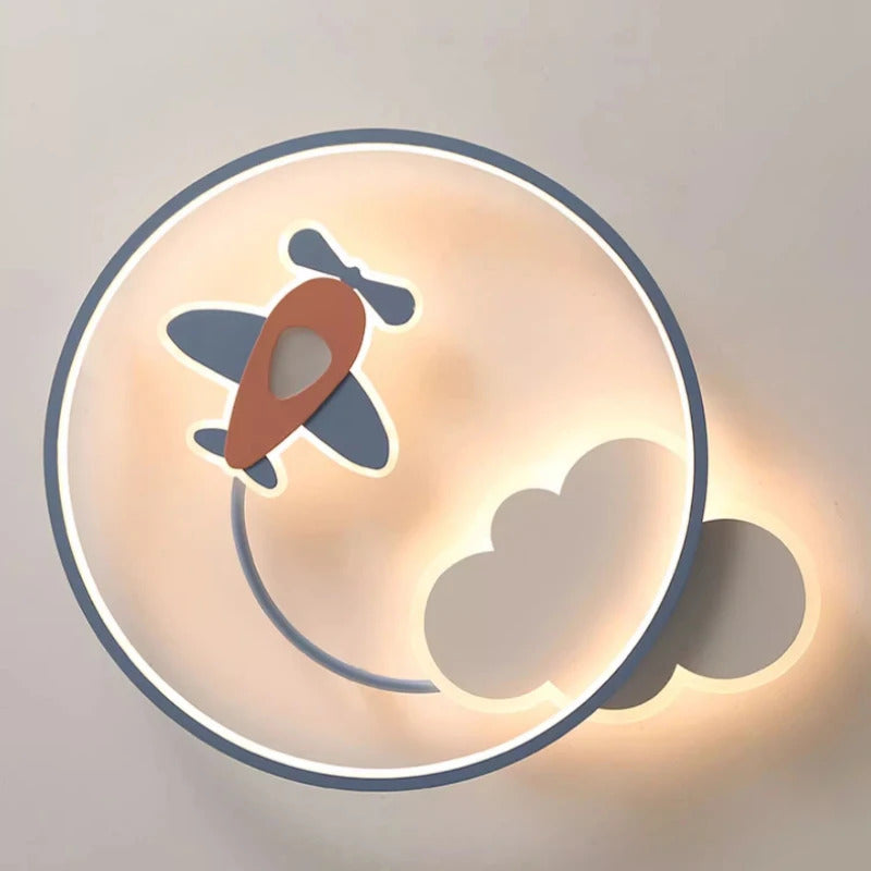 Children's Room Baby Room Ceiling Light LED Warm Boy Girl Bedroom Ceiling Lamps