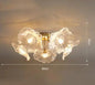 Lotus Flower Chandelier Modern Glass Flowers Led Chandelier