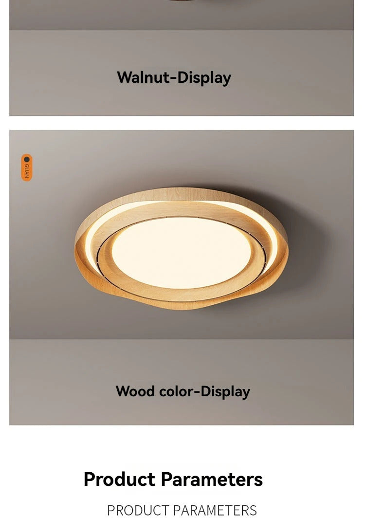 Modern Bladeless Ceiling Lamp Fan Living Room Silent Air Circulation Fan