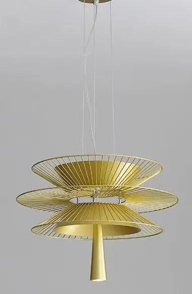 Vintage Gravity Origin Chandelier Luxury Metal lustre suspension black amd gold light for Living Dining Room kitchen island Lamp