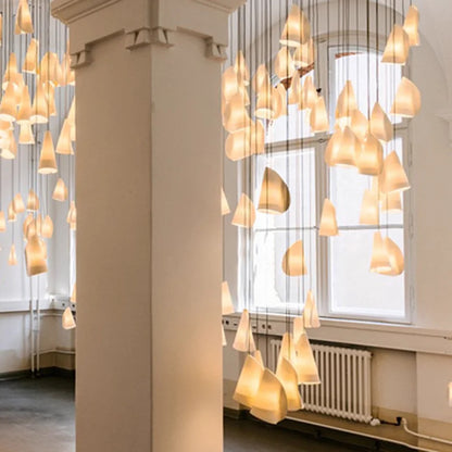 Nordic Minimalist ceramics chandelier Canada designer artistic creativity pendant lamp