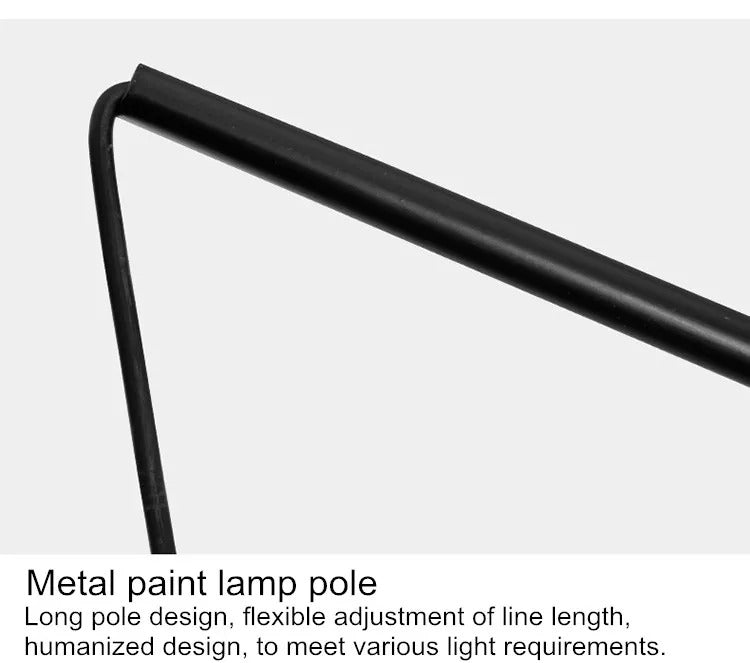 Nordic black Fishing simple Wall lamp Swing long Arm wall light loft sconce lighting