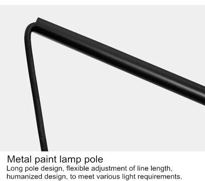 Nordic black Fishing simple Wall lamp Swing long Arm wall light loft sconce lighting