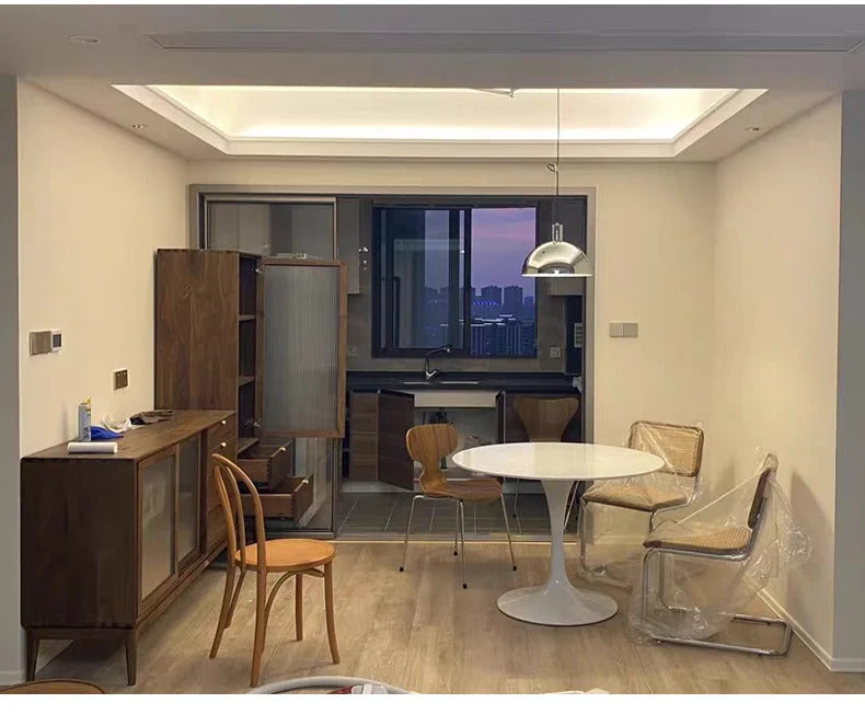 Bauhaus Telescoping Pendant Light Nordic Rocker Arm Movable swing hanging Lamps