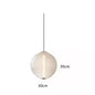 Nordic Minimalist Restaurant  LED Pendant Light Modern Designer Glass Pendant Light