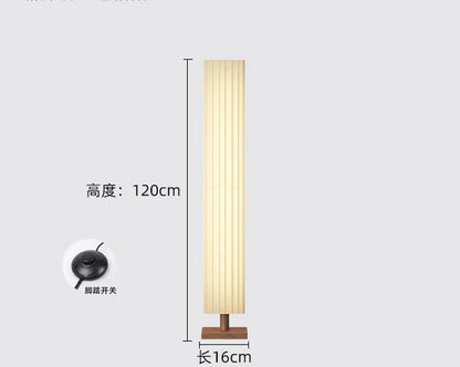 Wabi Sabi Fabric Floor Lights Home simple floor lamp