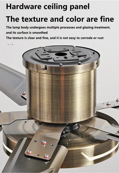 42/52-inch low-floor ceiling fan with pure copper motor fan