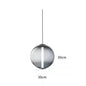 Nordic Minimalist Restaurant  LED Pendant Light Modern Designer Glass Pendant Light