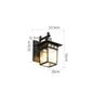 Outdoor Waterproof Wall Lamp Modern Villa Corridor Garden Exterior Lamp Wall light