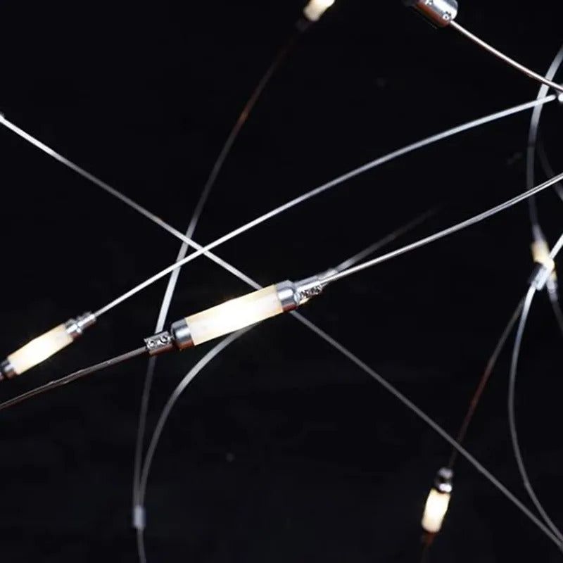 Moooi Flock Chandelier Disc Quasar Chandelier LED Firefly Pendant Light for Hotels Villas Restaurants Living Room designer lamp