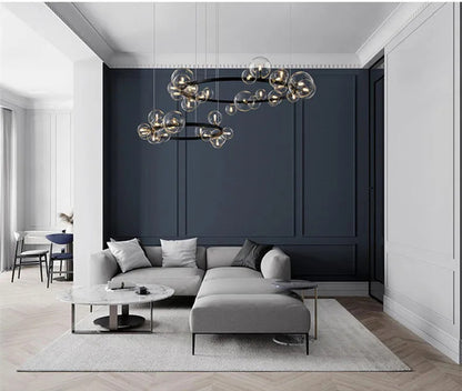 Molecule chandelier LED Modern Minimalist lustre nordic chandelier