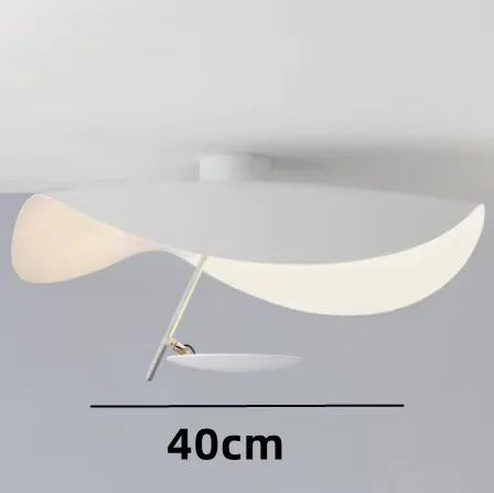 Catellani & Smith Lederam Manta Pendant Lamp Flying Saucer Hat industrial retro replica design lamp white black pendant light