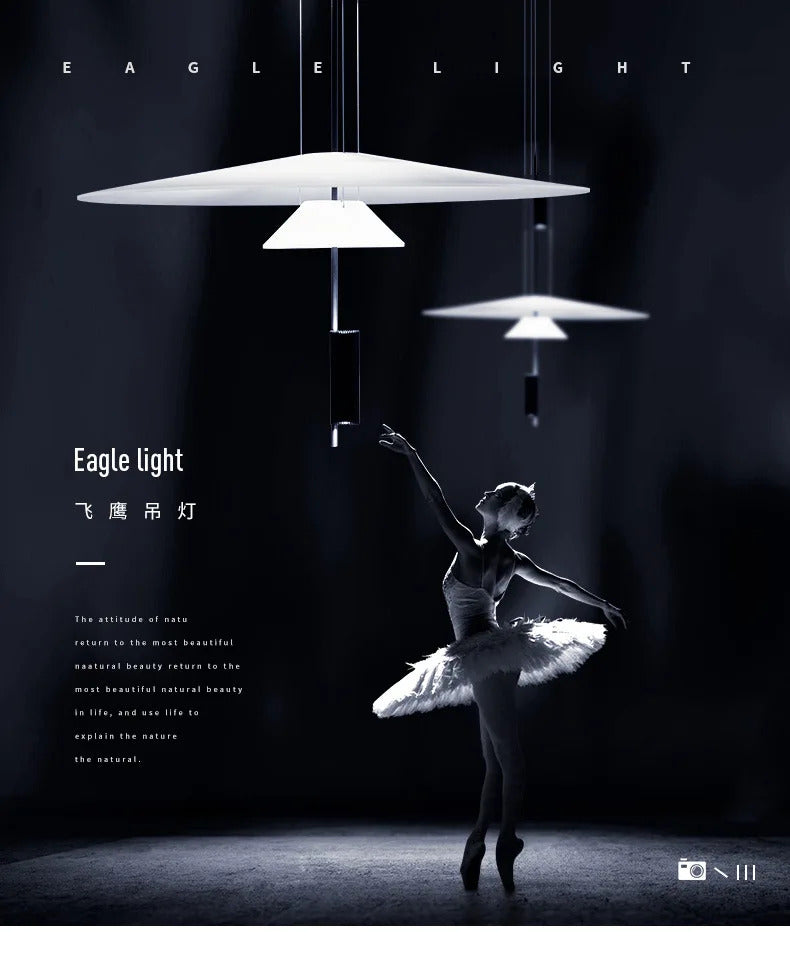 Designer Flamingo Chandelier Nordic Style Acrylic Chandelier