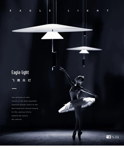 Designer Flamingo Chandelier Nordic Style Acrylic Chandelier