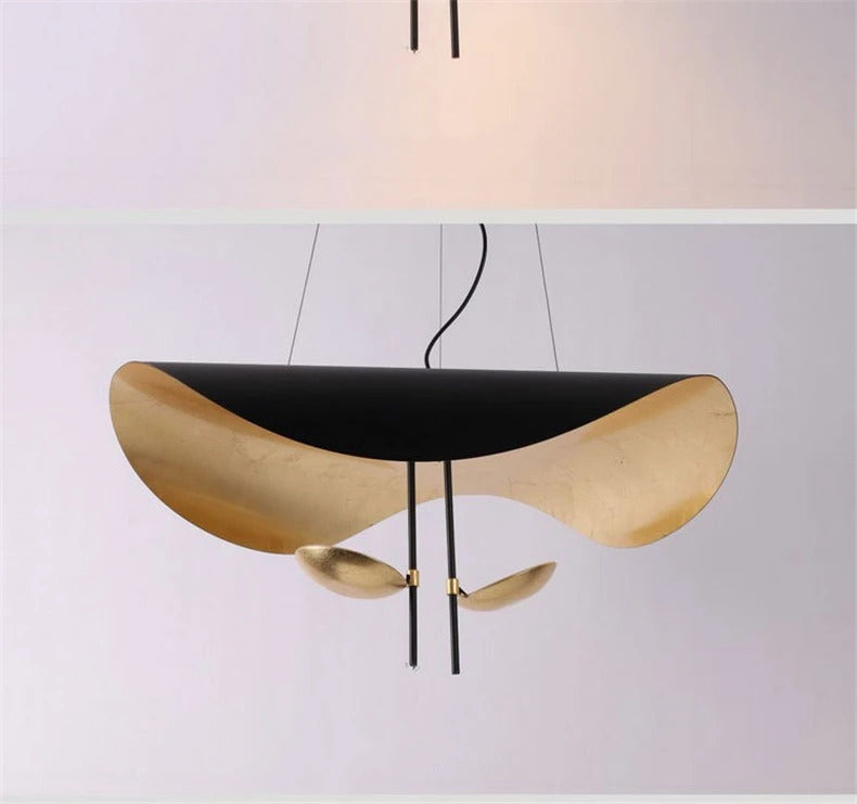 Catellani & Smith Lederam Manta Pendant Lamp Flying Saucer Hat industrial retro design lamp white black Industrial pendant light