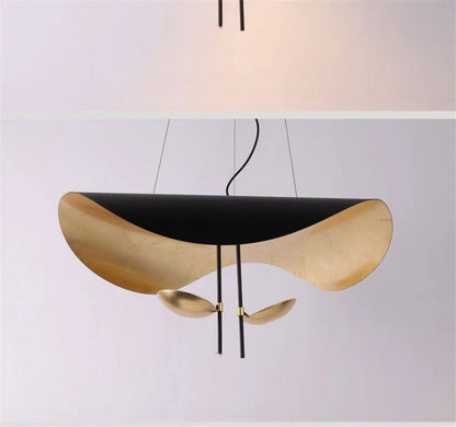 Catellani & Smith Lederam Manta Pendant Lamp Flying Saucer Hat industrial retro design lamp white black Industrial pendant light