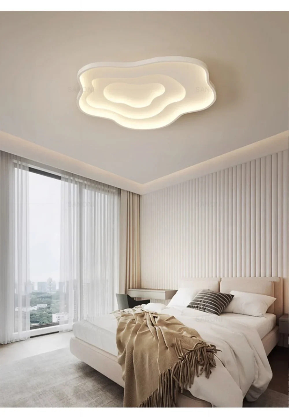 Modern LED Ceiling Lamp Dining Room Bedroom Home Decor Lighting Fixtures