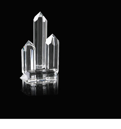 Modern Luxury Crystal Ring chandeliers Round black golden pendant lamp LED hanging light