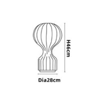 LED Silk Table Lamp Designer Cocoon Style Art Desk Light Bedroom Living Room Bedside Study Hotel Sofa Bar Home Decor Lighting