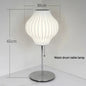 Nelson bubble table lamp wabi sabi white Silk floor light Danish designer Living Room Sofa Side Bedroom Bedside Led Standing Lam