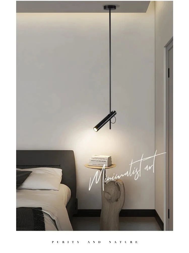 Minimalist Bedroom Bedside Pendant Light Modern Ceiling Chandelier