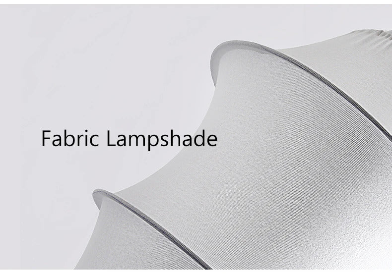 Nordic Minimalist Fabric Wabi Sabi Led Pendant Lights Bedroom Corner Bedside Lamp