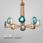 Two Tier Agate Nordic creative chandelier post-modern art deco lamp