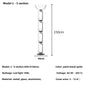 Flos Noctambule Floor Lamp Living Room Study Bedroom Vertical Lamps