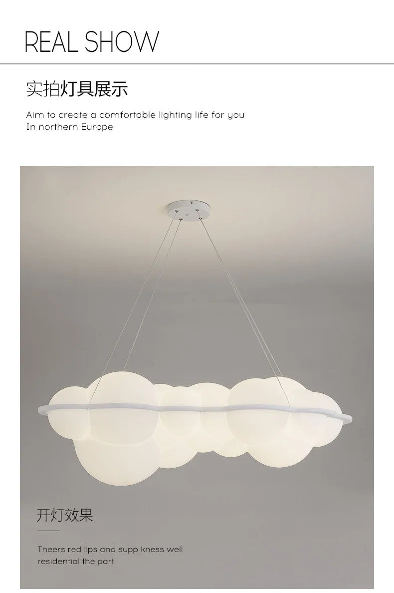Nuvola Pendant Lamp nordic Clouds LED Pendant Lights