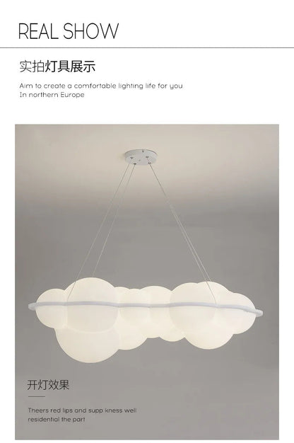Nuvola Pendant Lamp nordic Clouds LED Pendant Lights