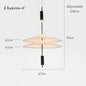 Designer Flamingo Chandelier Nordic Style Acrylic Chandelier