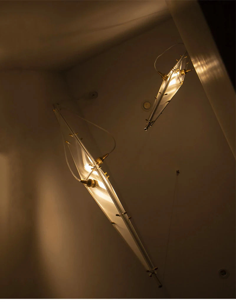 Postmodern pendant lights Designer luxury minimalist glass pendant light