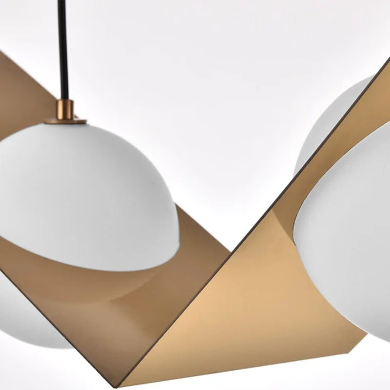 Laurent Collection Nordic glass ball pendant light art led geometric lamp