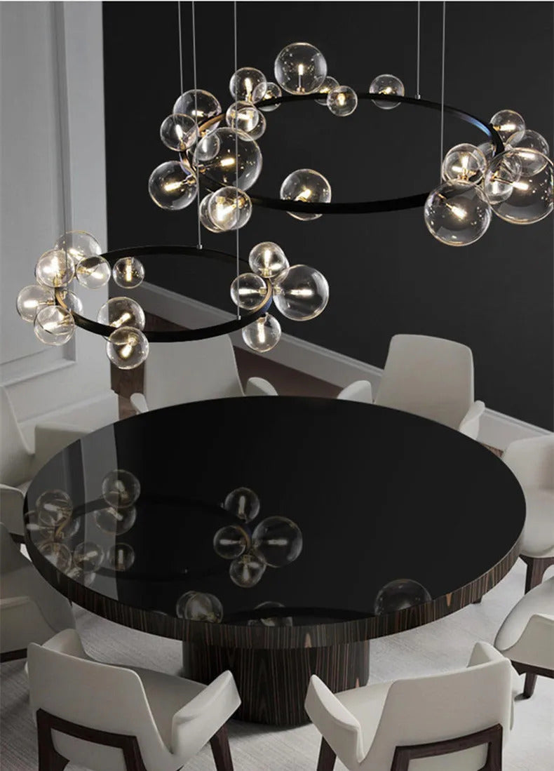 Molecule chandelier LED Modern Minimalist lustre nordic chandelier