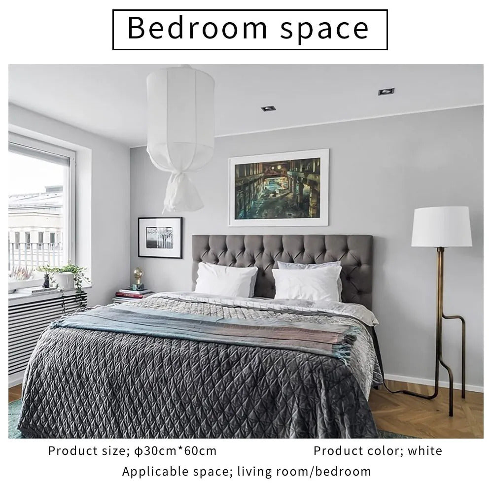 Ay Illuminate Pendant Light Nordic design linencotton DIY Fabric Lamp