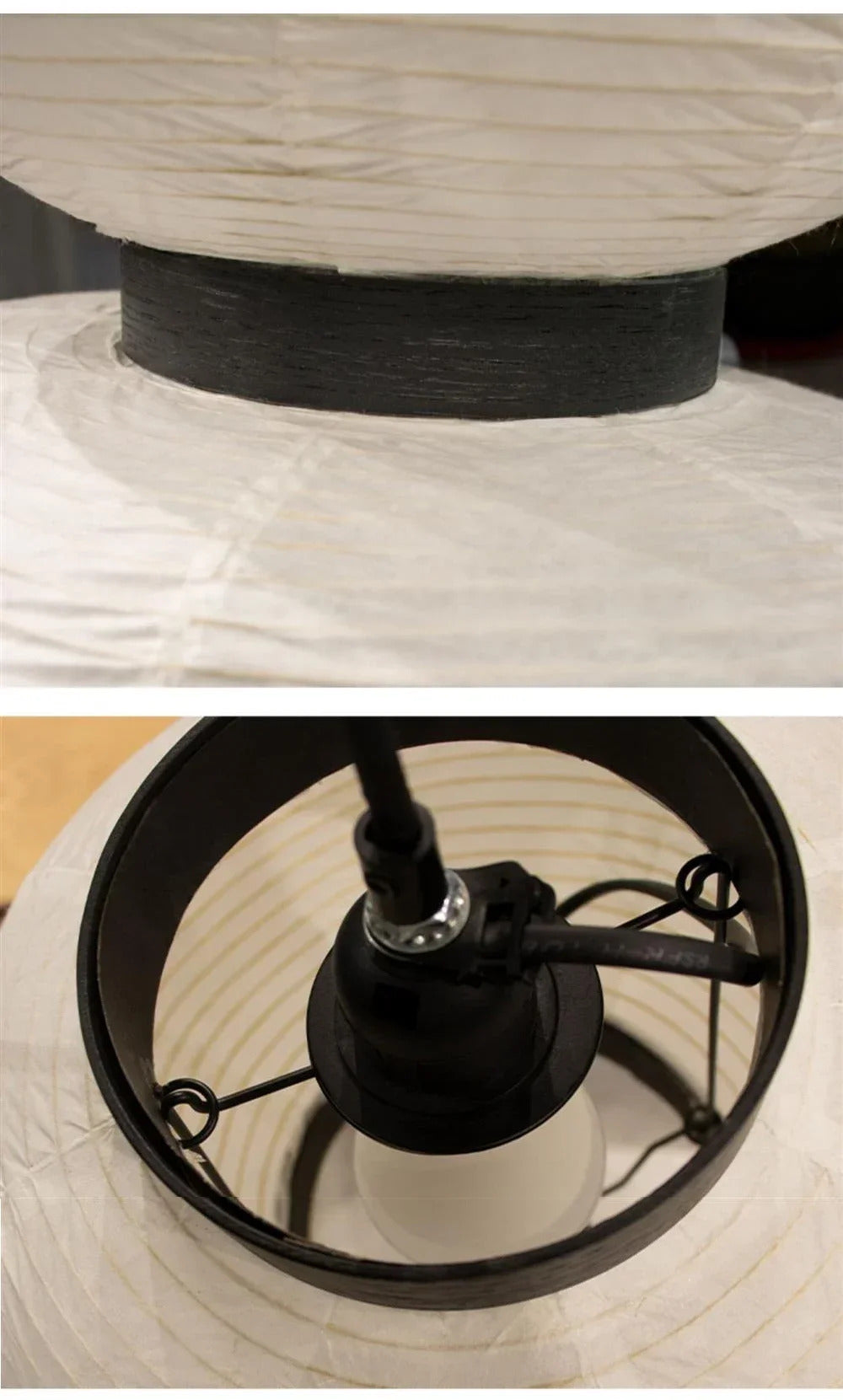 Wabi Sabi Pendant Lamps Rice Paper Chandelier Japan Style Hanging Light for Ceiling Living Room LED Light Room Decor Lustre