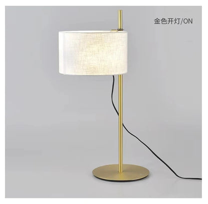 Japanese Liftable Wooden Lamp Wabi Sabi Fabric Floor Lamp