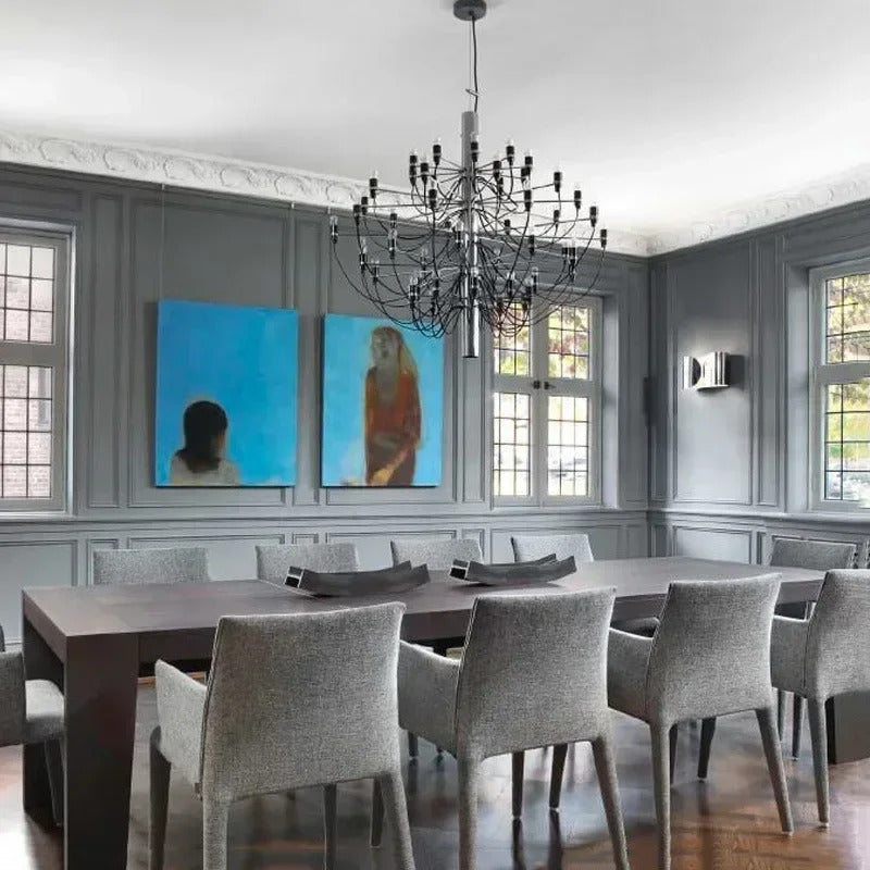 Italian Pendant Lights French Hanging art country Lamp for living room Kitchen Dining Room Villa duplex loft staircases lamp