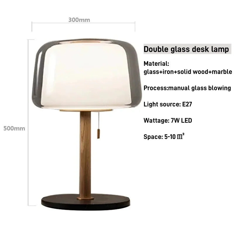 Modern Glass floor lamp Living Room Bedroom standing reading lamp