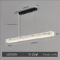 Luxury Linear Pendant Light LED Minimalist Natural Marble Chandelier Hanging Ceiling Fixtures for Kitchen Island Dining Room Bar