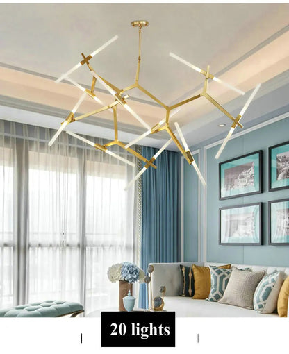 Modern Agnes Chandeliers Art Decor replica lamp