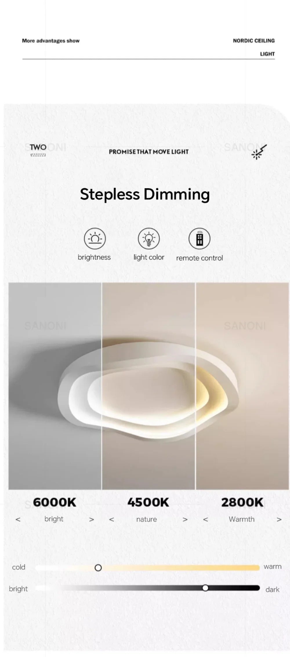 Modern LED Ceiling Lamp Dining Room Bedroom Home Decor Lighting Fixtures