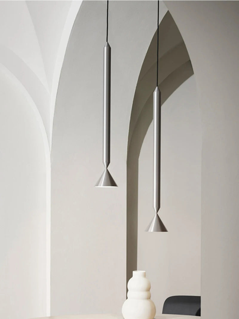 Italian Designer minimalist pendant light Apollo long pole small chandelier LED Hanging Lamp